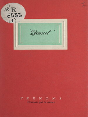 cover image of Daniel